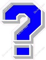 VA 18" Individuals - Flat Blue ?