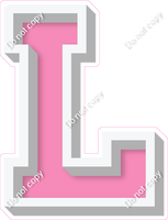 VA 18" Individuals - Flat bubblegum L