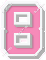 VA 18" Individuals - Flat bubblegum 8