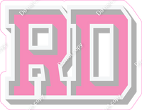 VA 18" Individuals - Flat bubblegum RD