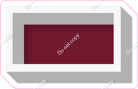 VA 18" Individuals - Flat Burgundy Dash