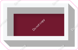 VA 18" Individuals - Flat Burgundy Dash