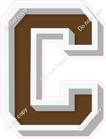 VA 18" Individuals - Flat Chocolate C