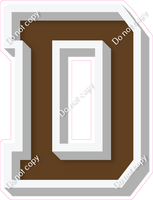 VA 18" Individuals - Flat Chocolate D