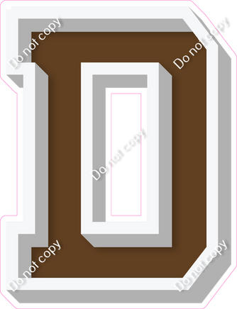 VA 18" Individuals - Flat Chocolate D
