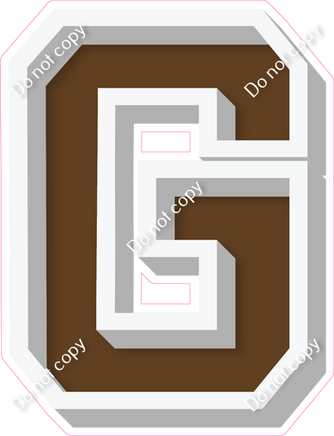 VA 18" Individuals - Flat Chocolate G