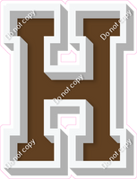 VA 18" Individuals - Flat Chocolate H