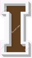 VA 18" Individuals - Flat Chocolate I