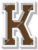 VA 18" Individuals - Flat Chocolate K