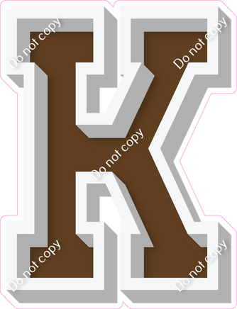 VA 18" Individuals - Flat Chocolate K