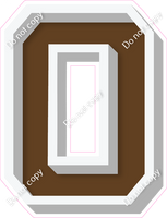 VA 18" Individuals - Flat Chocolate O