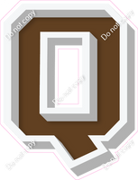 VA 18" Individuals - Flat Chocolate Q