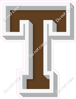 VA 18" Individuals - Flat Chocolate T