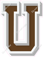 VA 18" Individuals - Flat Chocolate U