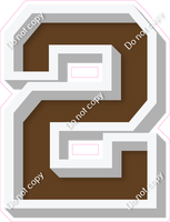 VA 18" Individuals - Flat Chocolate 2