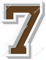 VA 18" Individuals - Flat Chocolate 7