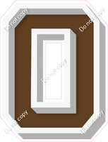 VA 18" Individuals - Flat Chocolate