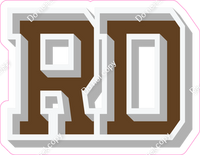 VA 18" Individuals - Flat Chocolate RD