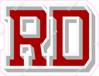 VA 18" Individuals - Flat Crimson RD