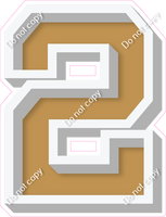VA 18" Individuals - Flat Gold 2