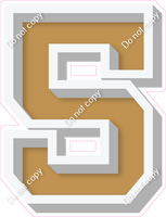 VA 18" Individuals - Flat Gold 5