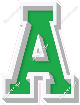 VA 18" Individuals - Flat Green A