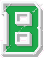 VA 18" Individuals - Flat Green B