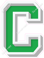 VA 18" Individuals - Flat Green C