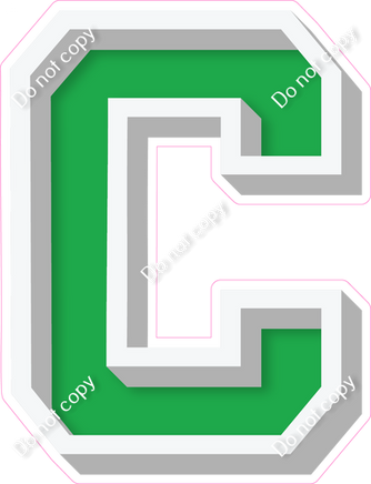 VA 18" Individuals - Flat Green C