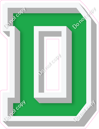 VA 18" Individuals - Flat Green D