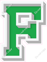 VA 18" Individuals - Flat Green F
