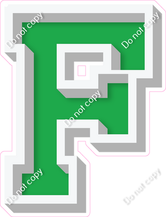 VA 18" Individuals - Flat Green F