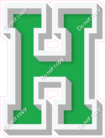 VA 18" Individuals - Flat Green H
