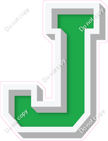 VA 18" Individuals - Flat Green J