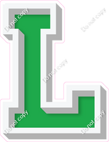 VA 18" Individuals - Flat Green L