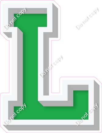 VA 18" Individuals - Flat Green L