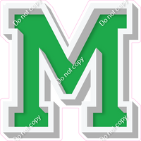 VA 18" Individuals - Flat Green M
