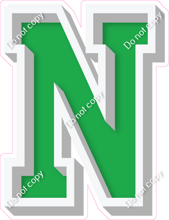 VA 18" Individuals - Flat Green N