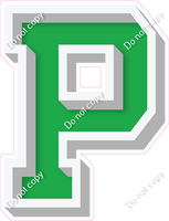 VA 18" Individuals - Flat Green P
