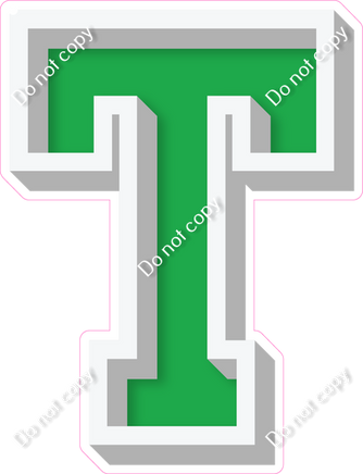 VA 18" Individuals - Flat Green T