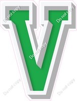 VA 18" Individuals - Flat Green V