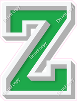 VA 18" Individuals - Flat Green Z