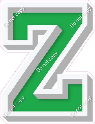 VA 18" Individuals - Flat Green Z