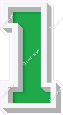 VA 18" Individuals - Flat Green 1