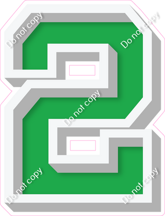 VA 18" Individuals - Flat Green 2