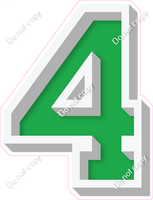 VA 18" Individuals - Flat Green 4
