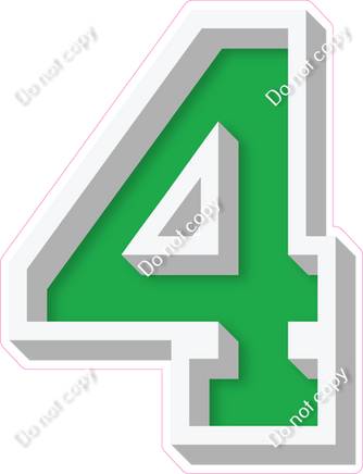 VA 18" Individuals - Flat Green 4