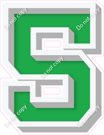 VA 18" Individuals - Flat Green 5