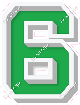 VA 18" Individuals - Flat Green 6