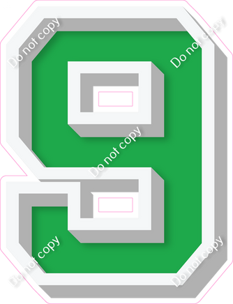 VA 18" Individuals - Flat Green 9